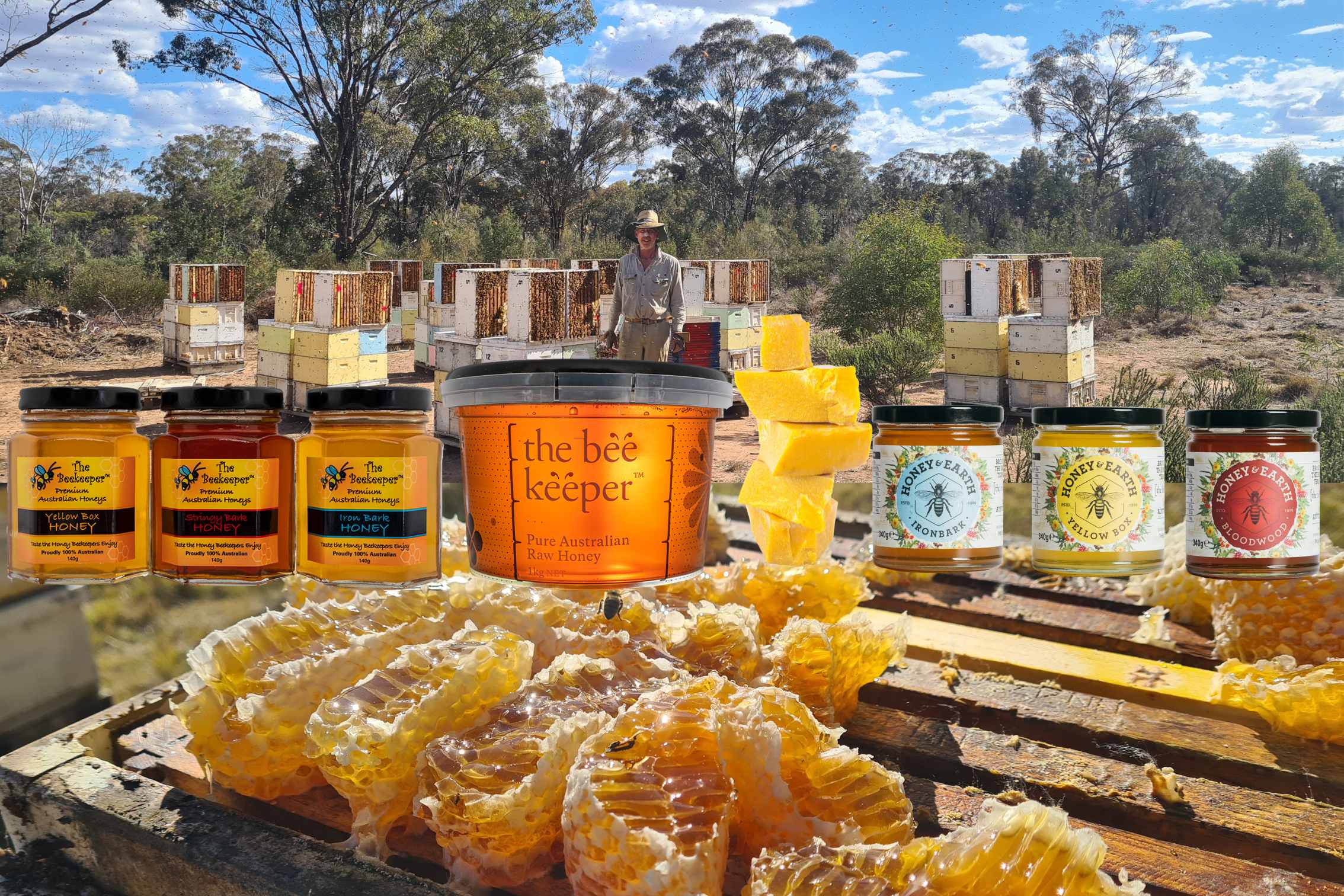 Pure Australian Honey | The Beekeeper | Home Page